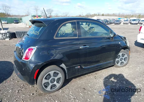 2015 Fiat 500E Battery Electric from USA, damaged, VIN 3C3CFFGE6FT555471